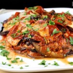 Slow Cooker Pepperoni Pizza Chicken and the Eggplant Parmesan Bomb (Primal)