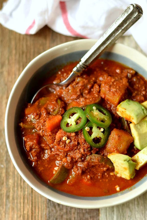 25 Awesome Paleo Crock Pot Chili Recipes – Beef, Chicken ...