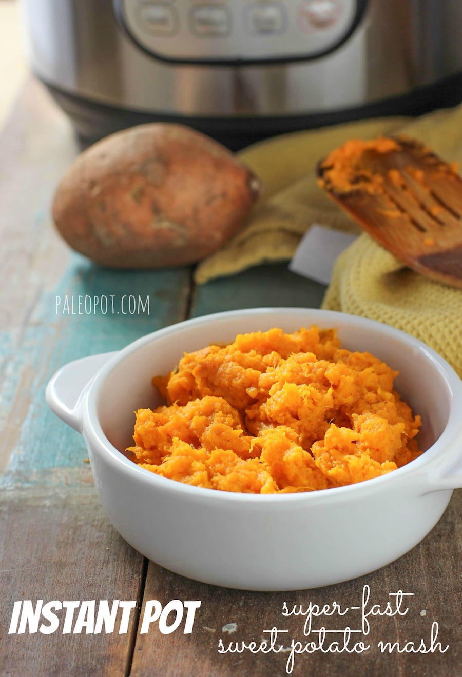 Super Fast Instant Pot Sweet Potato Mash - One Pot Recipe 