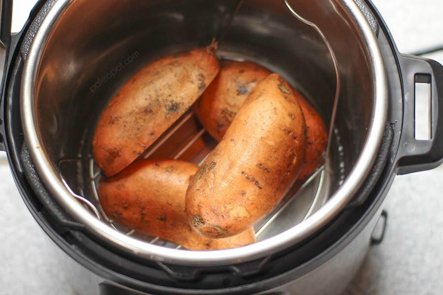 Perfectly Cooked Instant Pot Sweet Potatoes In 30 Minutes Flat Paleopot
