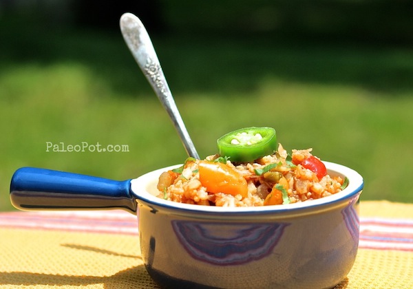 paleo crockpot cauliflower rice recipe