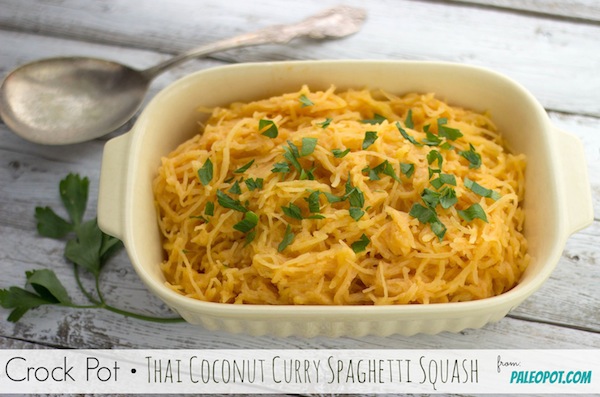 paleo spaghetti squash curry recipe