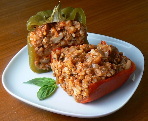 paleo crockpot stuffed peppers recipe